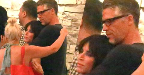 Sandra Bullock Bryan Randall Dating Kiss Cuddle Dinner