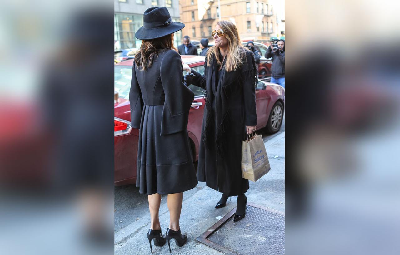 Bethenny Frankel Consoles Jill Zarin At Bobby's Funeral