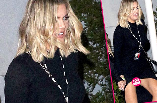 //khloe kardashian wardrobe malfunction dress underwear pp
