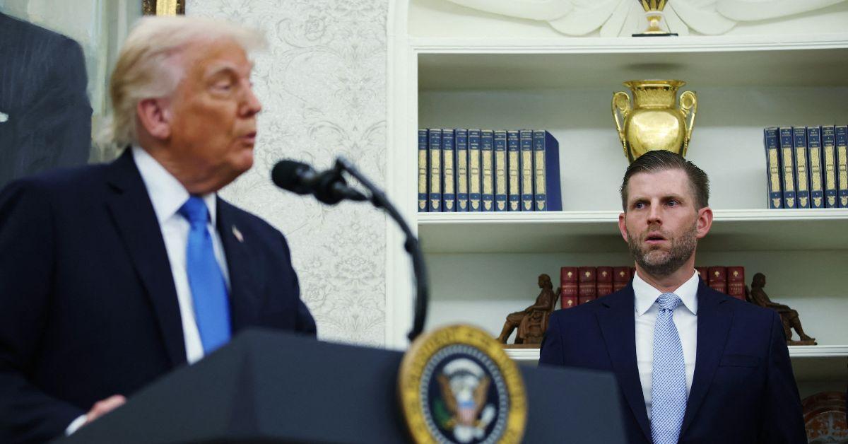 Donald and Eric Trump