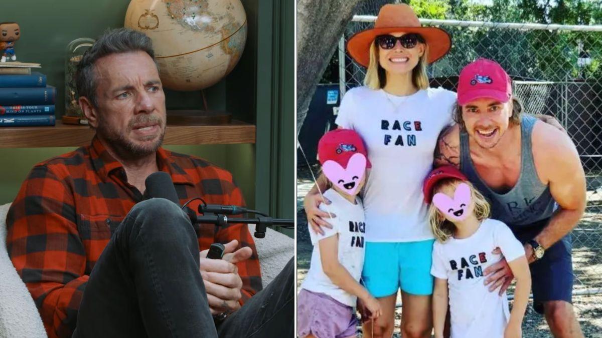 Photo of Dax Shepard and family
