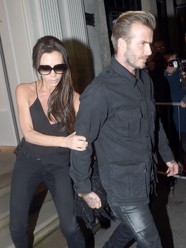 Not So Posh! Victoria Beckham Sports HUGE Wet Spot On Her Pants Leaving ...