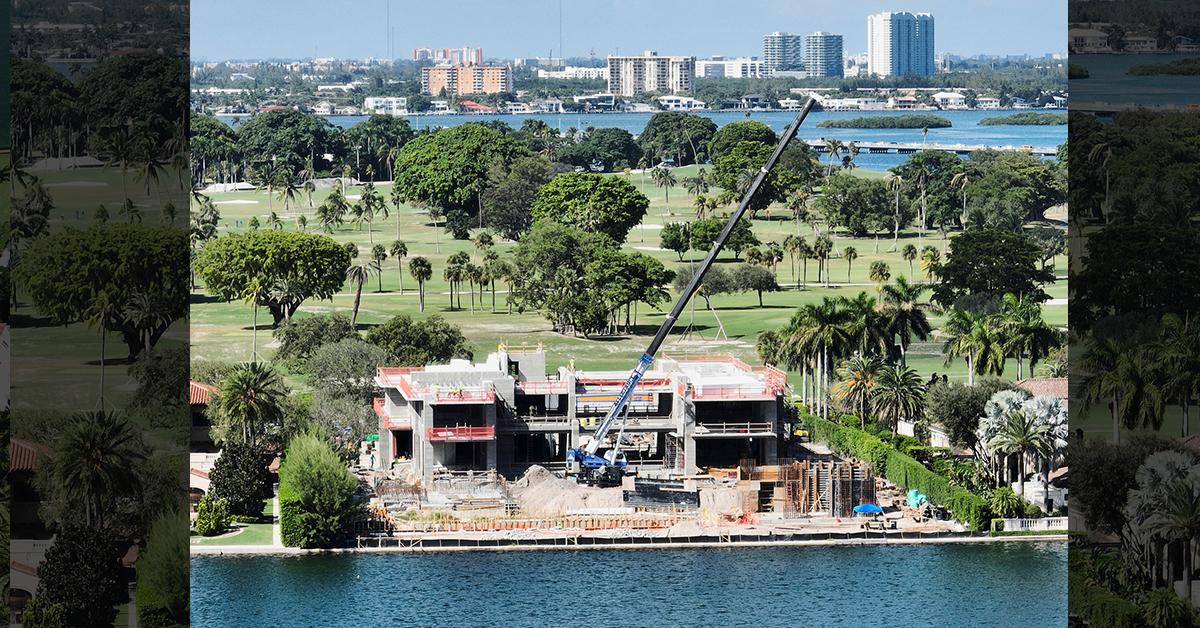 Construction stops on Tom Brady, Gisele Bündchen's Miami mansion