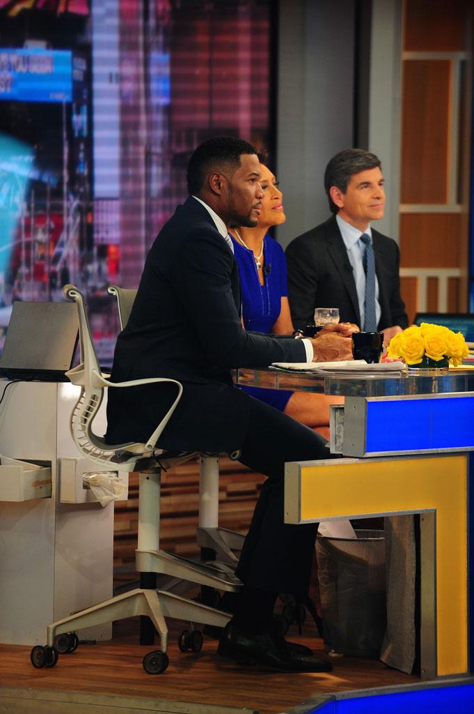 Michael Strahan Leaves Live Hosts Good Morning America