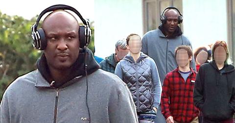 //lamar odom rehab morning stroll tall pp