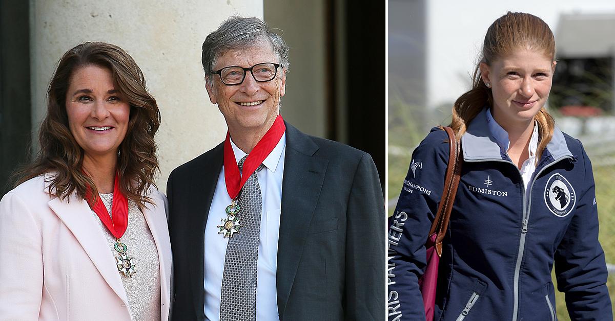 bill gates ex wife melinda plaza daughter wedding photos angry neighbors divorce