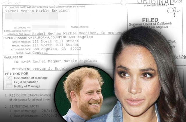 A Royal Mess! Inside 'Suits' Star Meghan Markle's Secret Divorce File