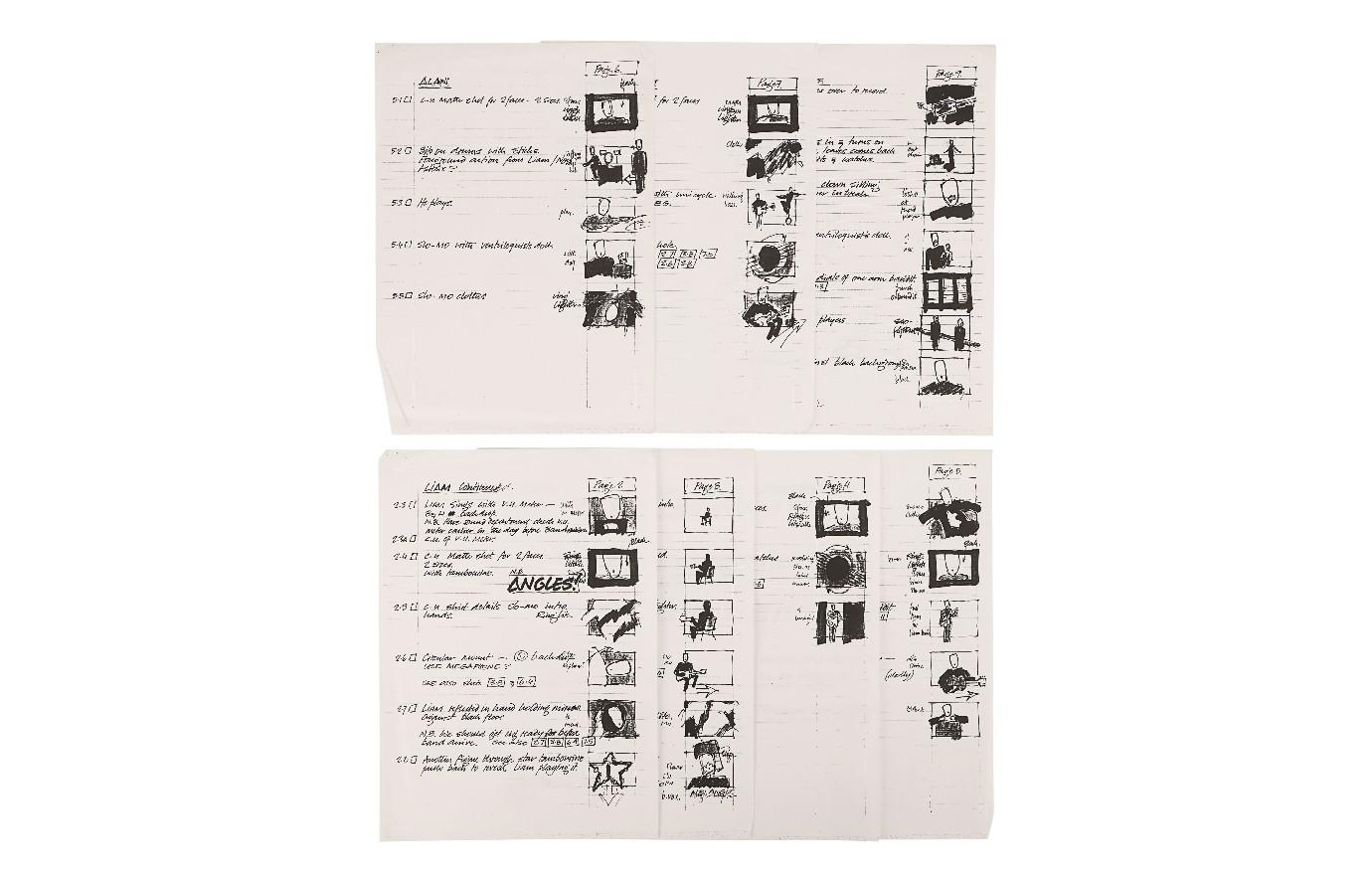 oasis wonderwall storyboard