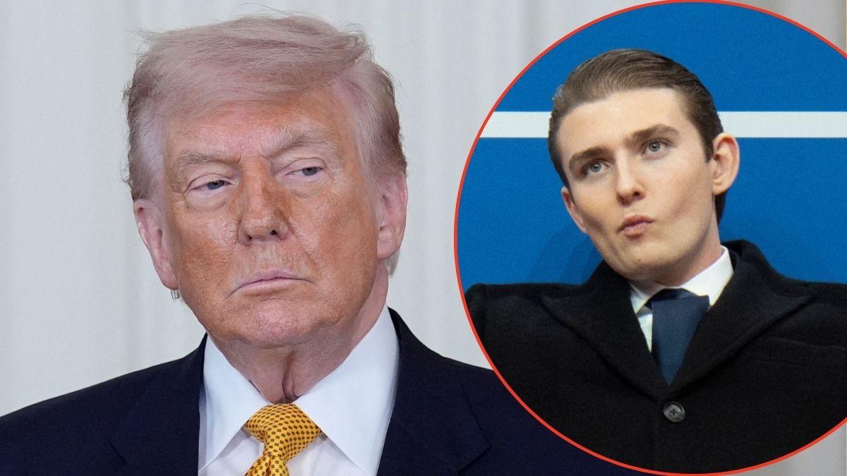 Donald Trump called Barron his wife Melania's 'little boy.'