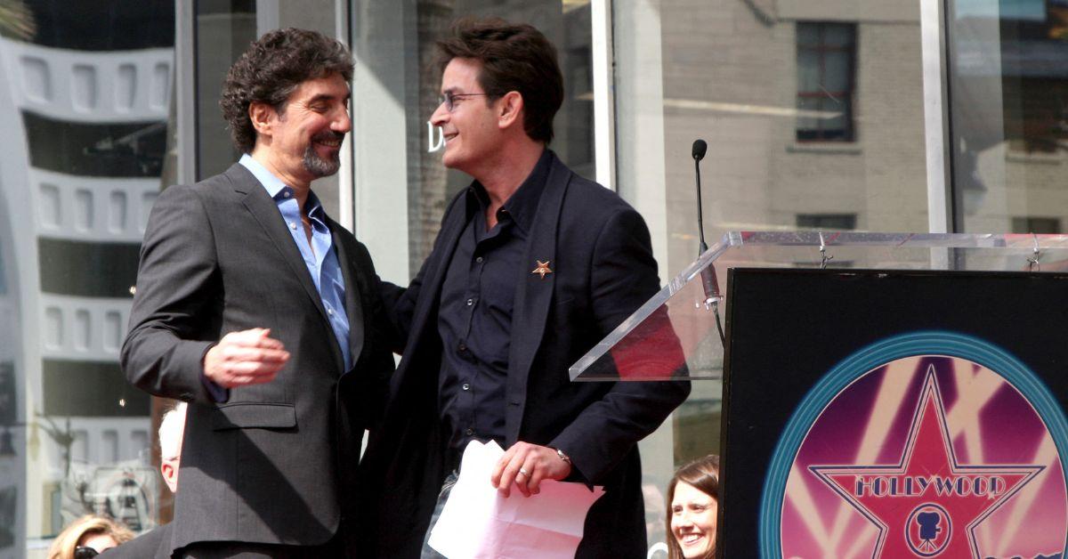 Chuck Lorre shared he and Charlie Sheen had a wonderful relationship for over eight years on the show before 'things happened.'