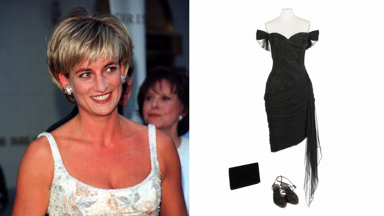 Prince Harry eyes Princess Diana's revenge dress at auction as the iconic gown gets fresh attention.