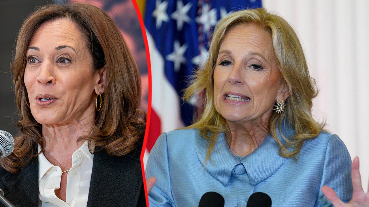 Kamala Harris ,Jill Biden