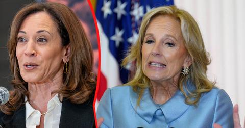 Kamala Harris ,Jill Biden