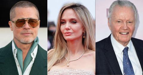 Photo of Brad Pitt, Angelina Jolie, Jon Voight