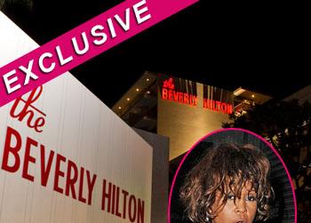 //whitney houston beverly hilton staff fired splash