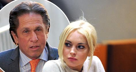 //lindsay lohan mark heller square getty