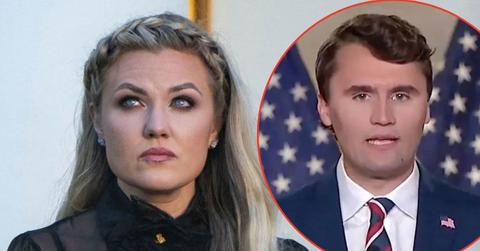 Erika Kirk defended past remarks her late husband, Charlie Kirk, made about Black teenagers.