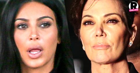 Kim Kardashian Slams Kris Jenner