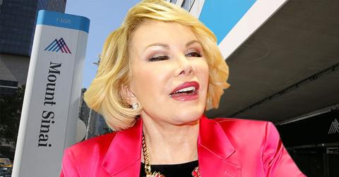 //joan rivers recovers