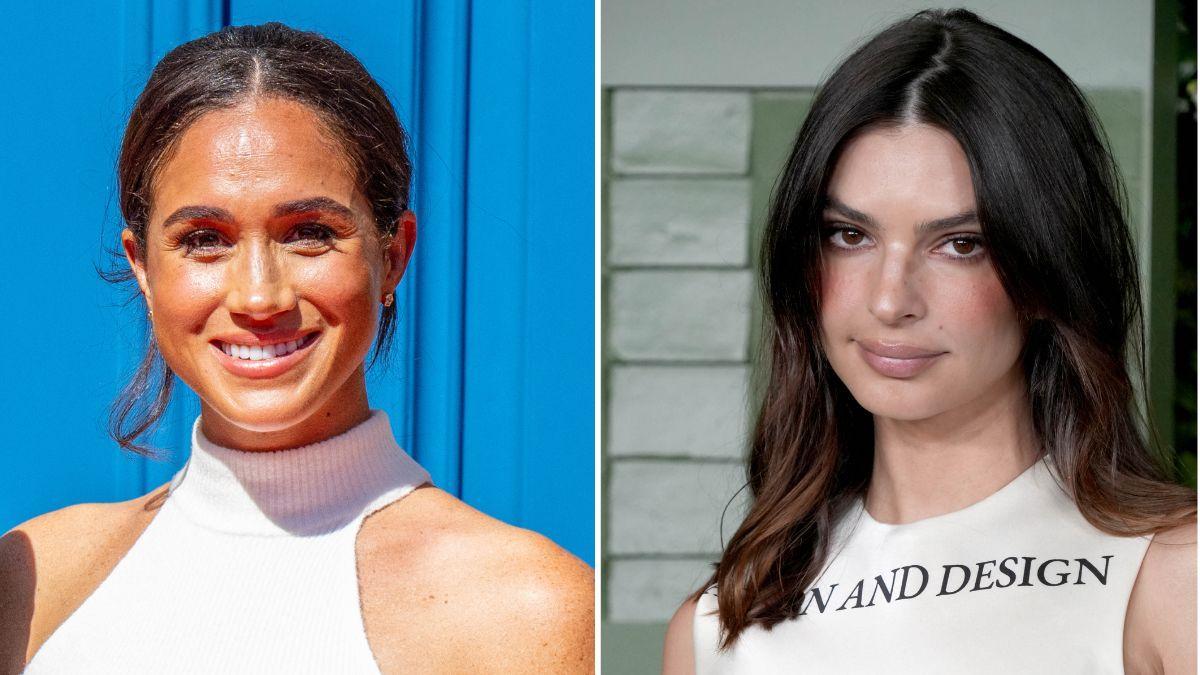 Photo of Meghan Markle and Emily Ratajkowski