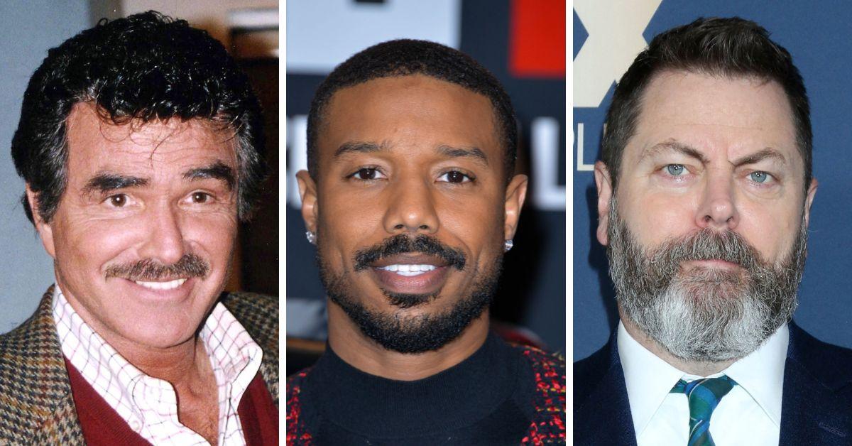 What Famous Men Look Like Without Their Mustaches: Brad Pitt, More