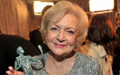 VIDEO: Betty White Wins First SAG Award At 89!