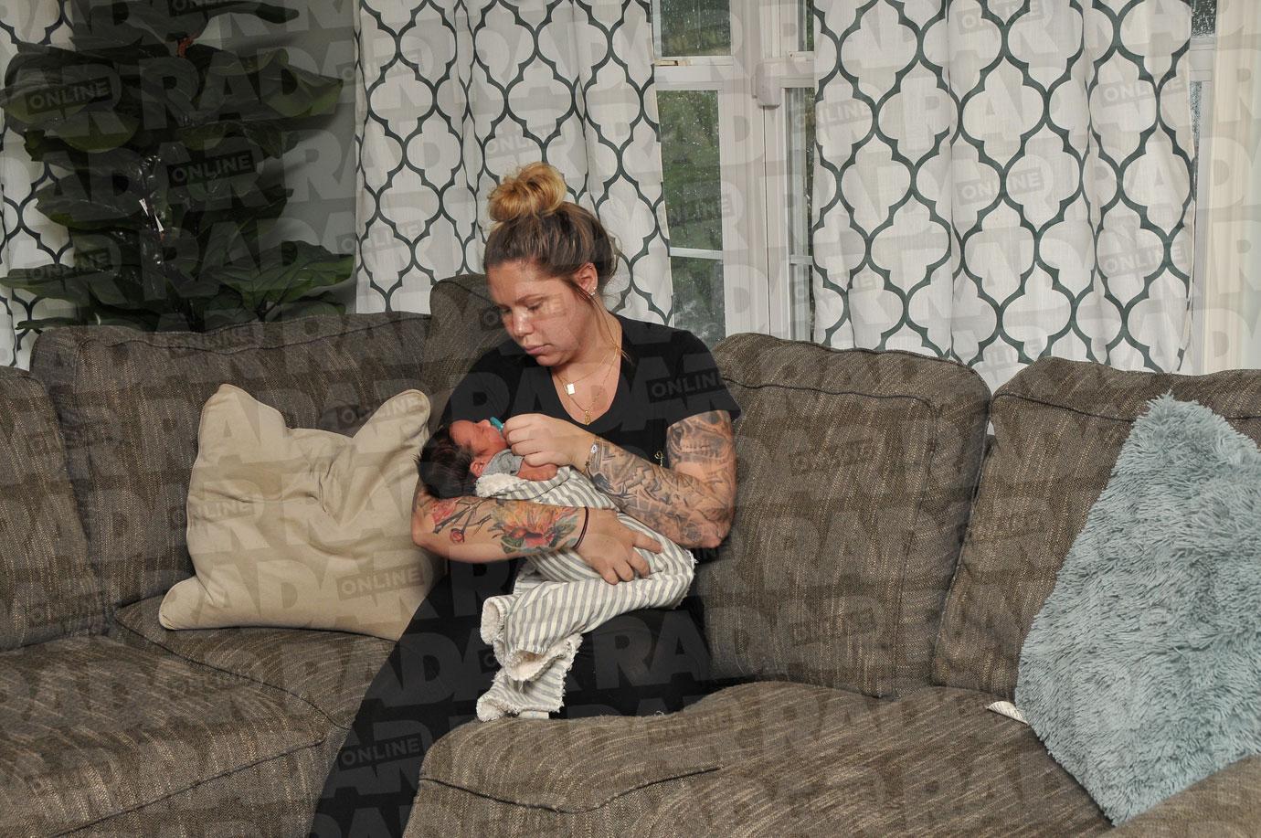 //kailyn lowry newborn son first photos teen mom