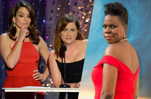 Amy Poehler Tina Fey Leslie Jones Oscar Host