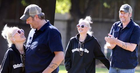 Gwen Stefani Blake Show Park PDA After Separation