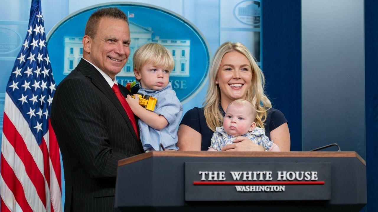 Photo of Karoline Leavitt and family