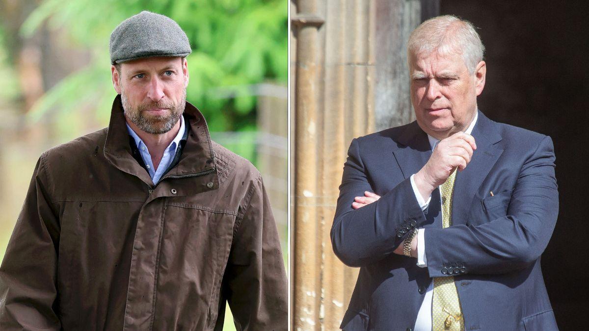 Photo of Prince William and Andrew Windsor