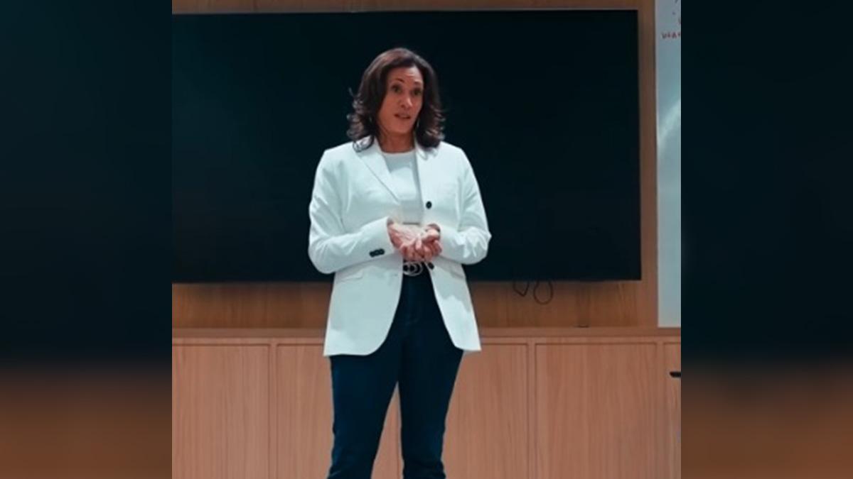 The former vice president tried to pump up the LA Sparks with a garbled speech.