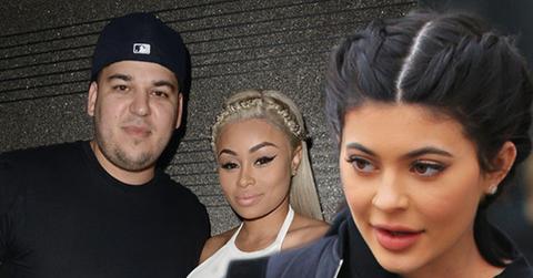 Rob Kardashian Blac Chyna Show Kylie Jenner