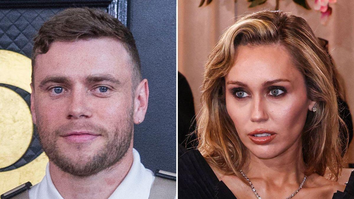 picture of Gus Kenworthy and miley Cyrus