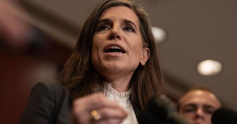 Nancy Mace gained attention online due to her very tight black 'catsuit.'