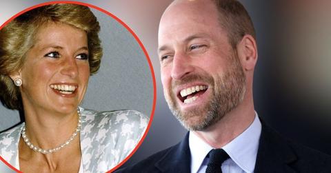 Photo of Prince William and Princess Diana