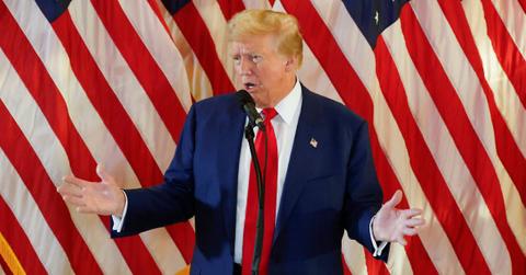 donald trump reenactment jan limo fight press convicted felon karate