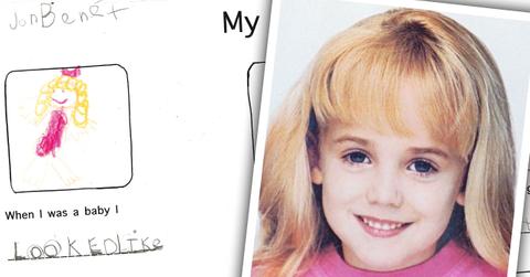 //jonbenet drawings sketch child abuse pp