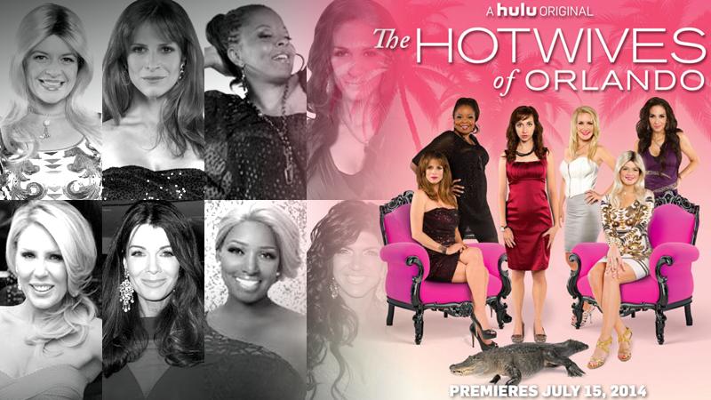 //see how the hulu hotwives spoof your favorite reality tv wives pp