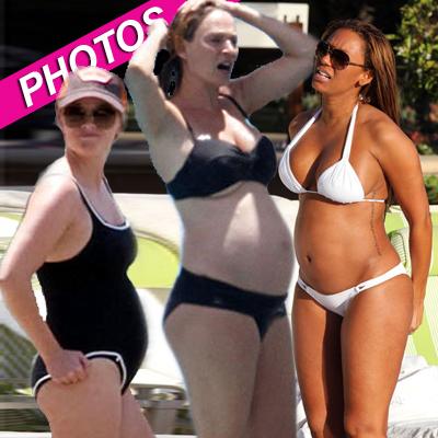 Sexy And Pregnant! 10 Stars Show Off Their Baby Bumps In Bikinis