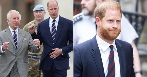 Photo of Prince William, King Charles and Prince Harry