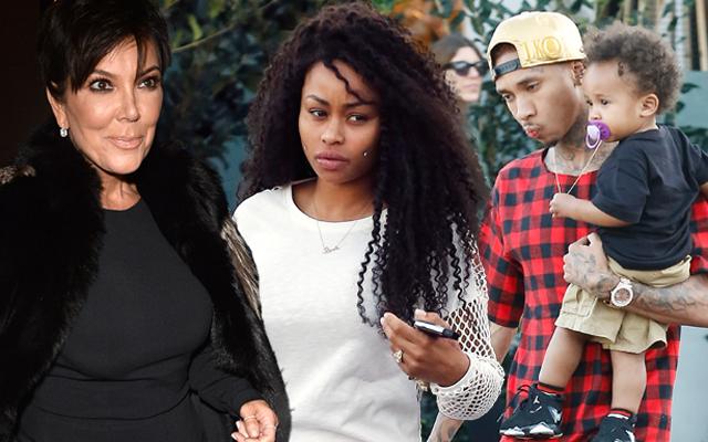 Kris Jenner Tyga Blac Chyna Custody