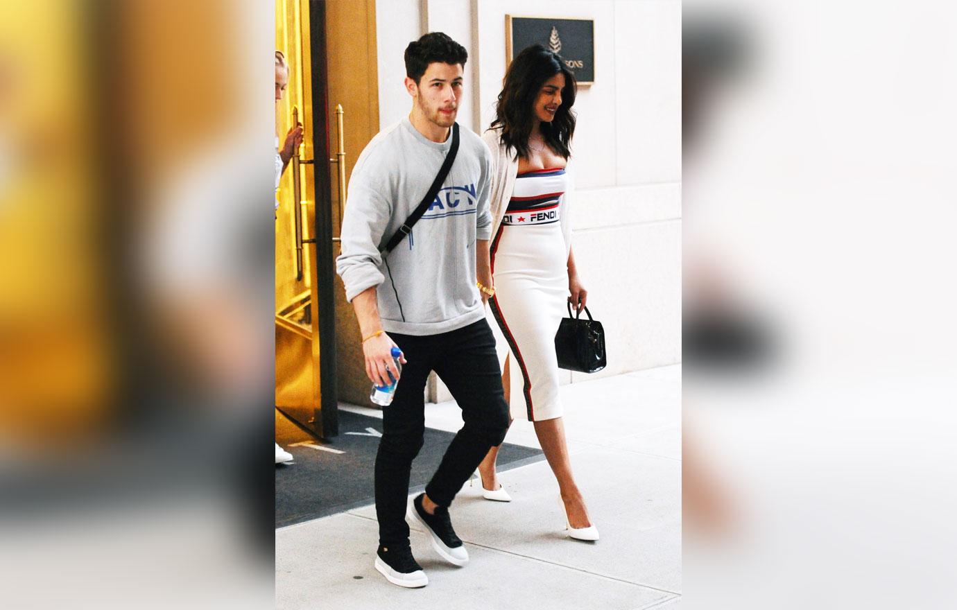 US Open Celebrities Priyanka Chopra Nick Jonas