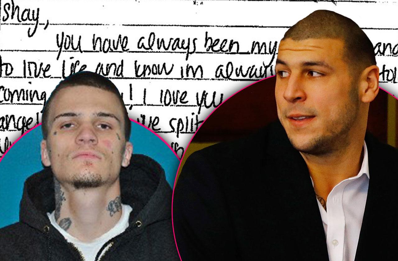 //aaron hernandez gay boyfriend letter suicide prison pp