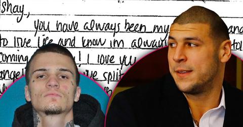 //aaron hernandez gay boyfriend letter suicide prison pp