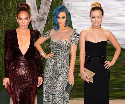 //oscar party style j lo katy perry wenn