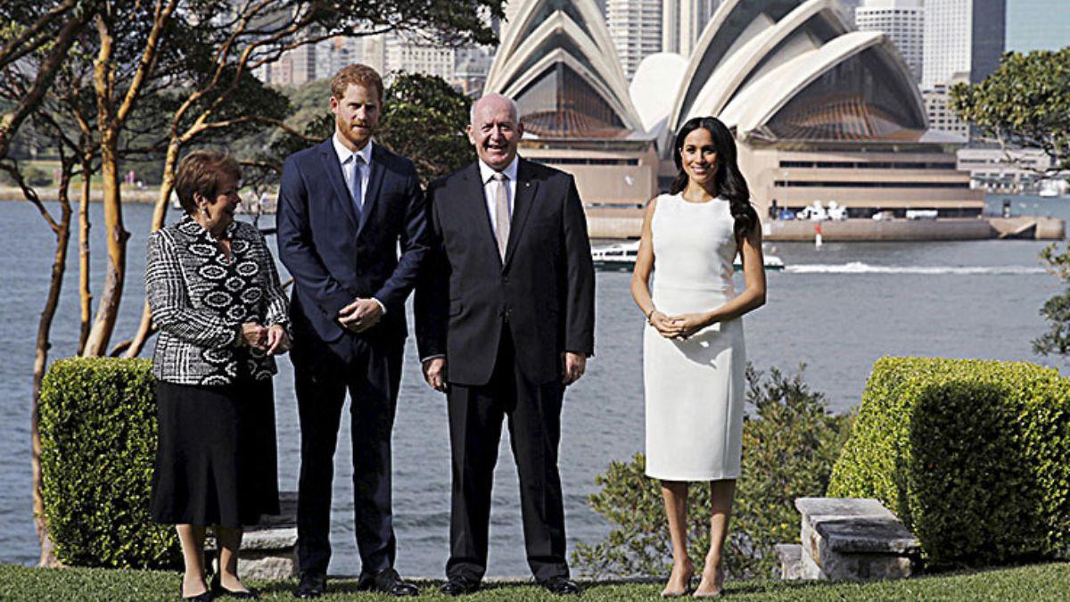 Photo of Prince Harry and Meghan Markle