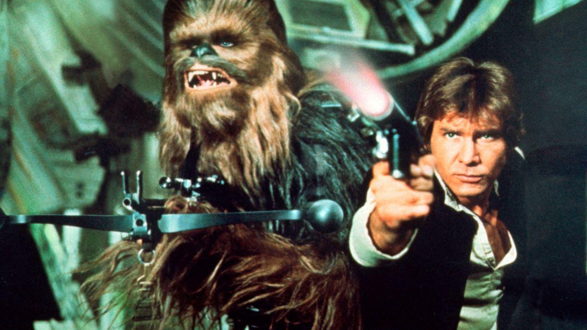 Photo of Han Solo and Chewbacca