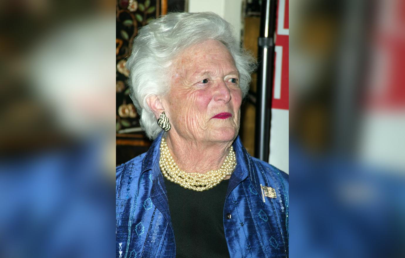 //barbara bush dead sad life