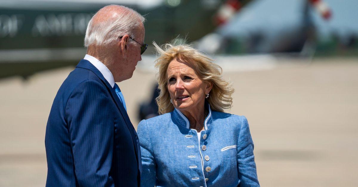 jill biden stands her ground against heckler